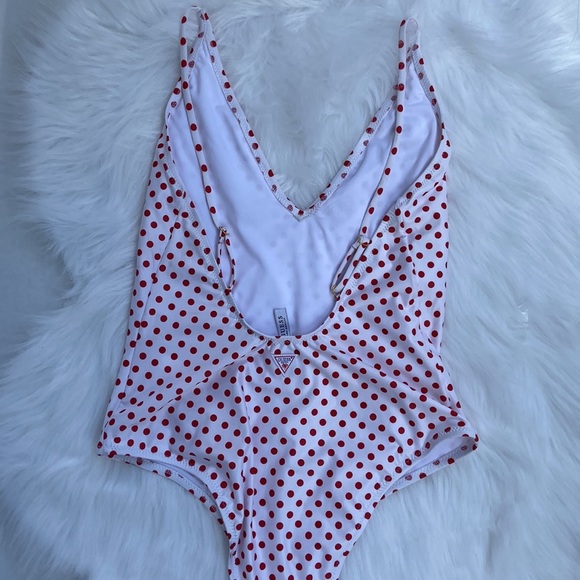New GUESS Full swimsuit with narrow adjustable straps SZ S - Picture 6 of 7